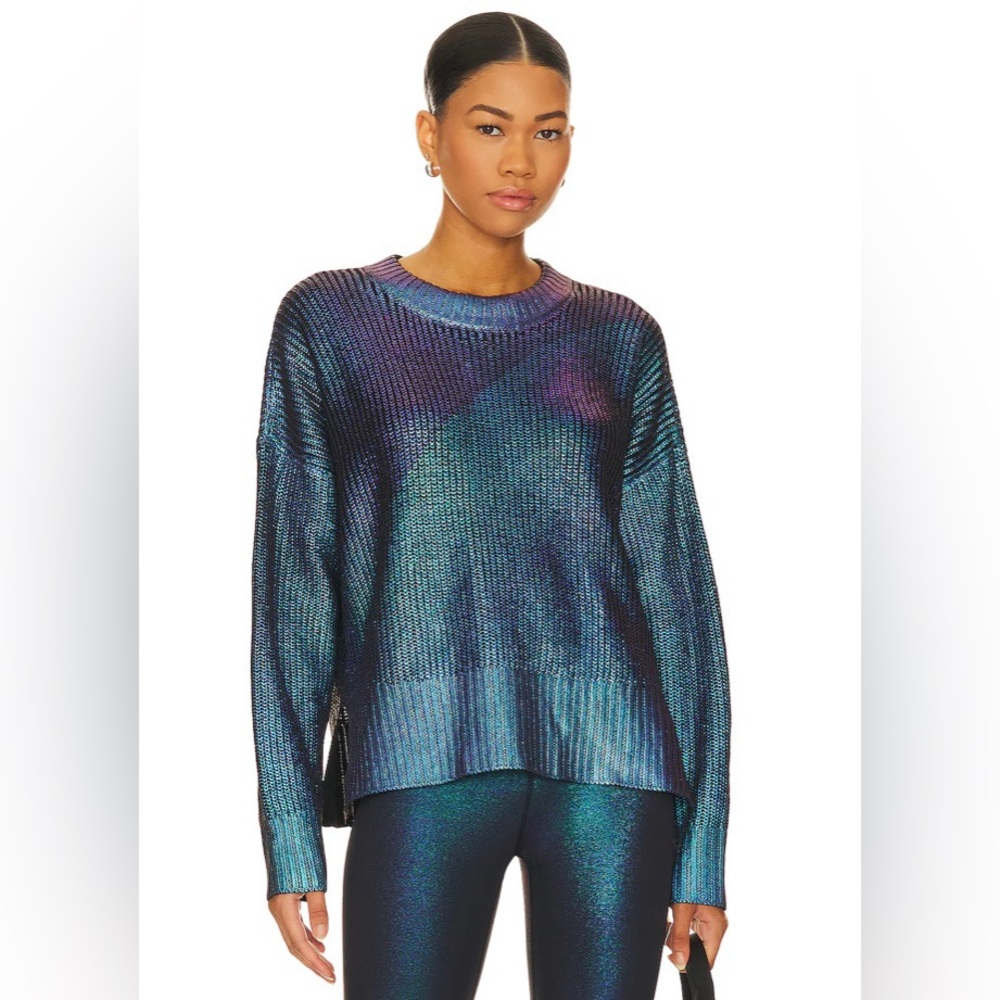 Beach Riot Callie Sweater | Galaxy Shine | Large | NWT | Stunning | Rare